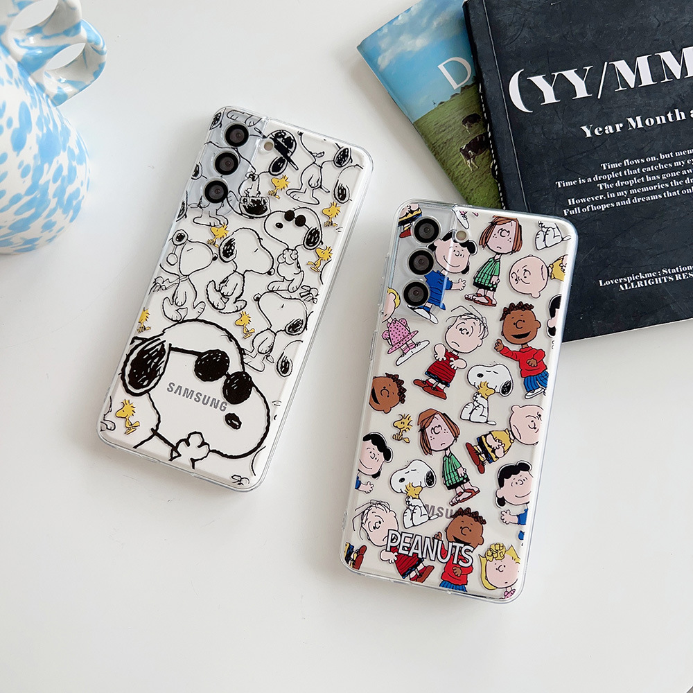 Phone Cases Brown - Schattige Cartoon Peanut Snoopy Charlie Brown