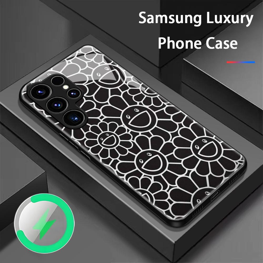 Phone Cases Galaxy S24 - Zonnebloem Japan Schilderij M-Murakami Telefoonhoesje voor