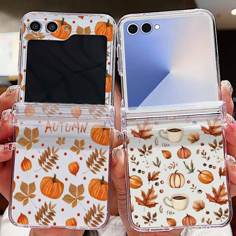 Phone Cases Z Fold 6 - Herfst Esdoornblad Patroon Telefoon Case Voor