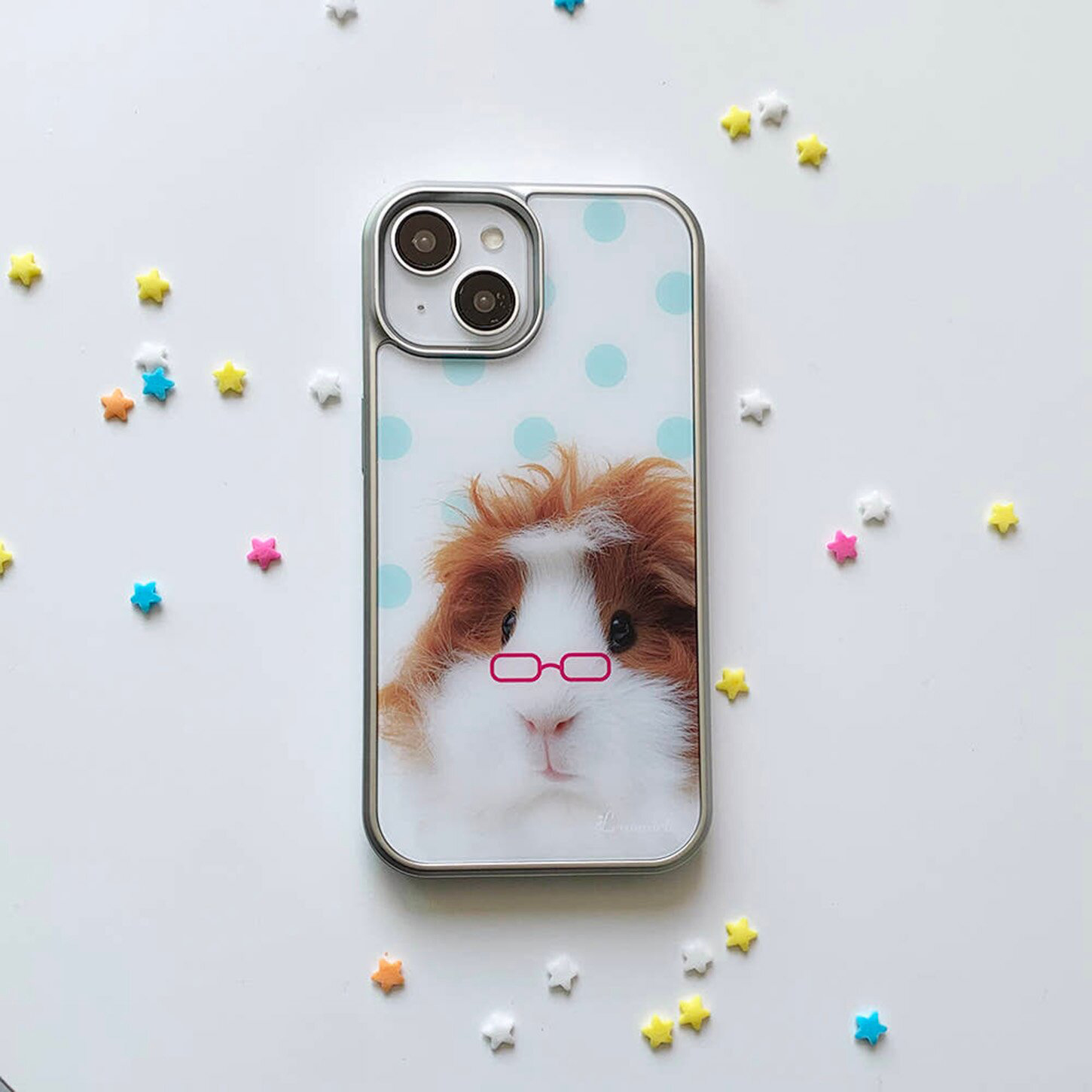 Phone Cases That Charge Your Phone - Bril Cavia Telefoonhoesje voor iPhone 17