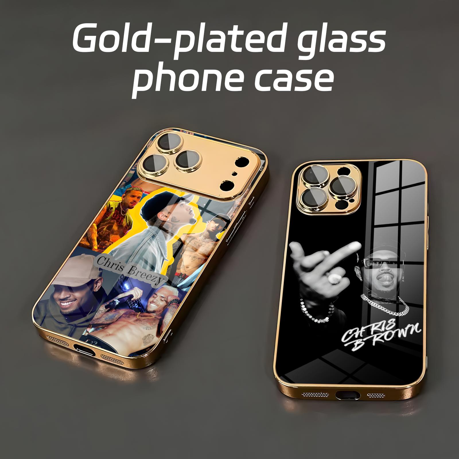 Phone Cases Brown - Rapper Chris Brown Breezy Telefoonhoesje voor