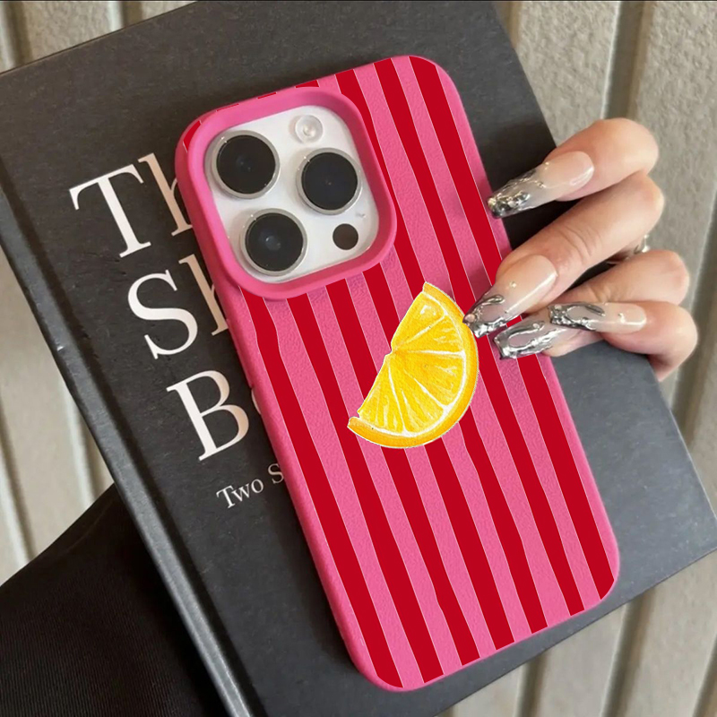 Phone Cases Unique - Mode Lemon Patroon TPU Siliconen Telefoonhoesje