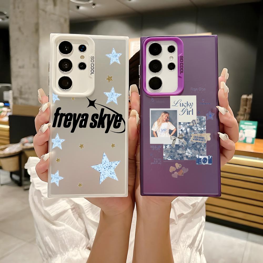 Phone Cases Galaxy S24 - Singer F-Freya Skyes Telefoonhoesje voor Samsung