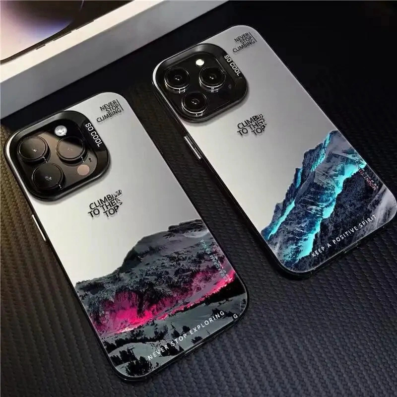 Phone Cases Nyc - Sneeuw Berglandschap Zonsondergang Telefoon Case voor