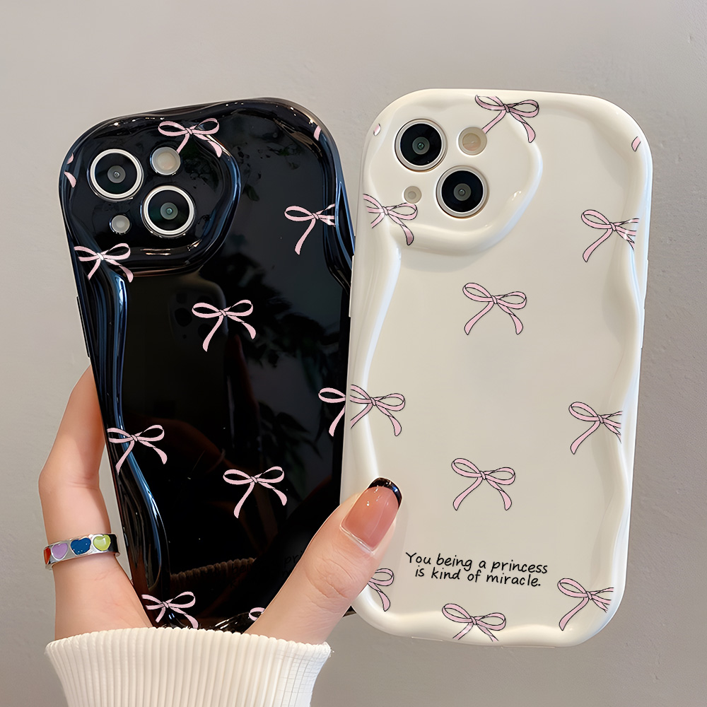 Phone Cases Dior - Boog Golvende Rand Telefoon Case Voor