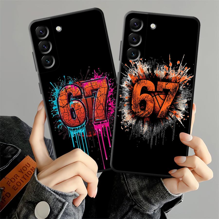 Phone Cases Galaxy A17 - Graffiti Basketbal 67 hoesje voor Samsung