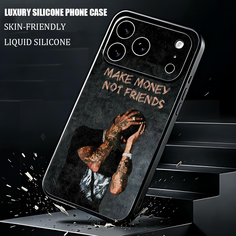 Phone Cases Brown - A-Chris Brown Rapper Breezy Telefoonhoesje voor