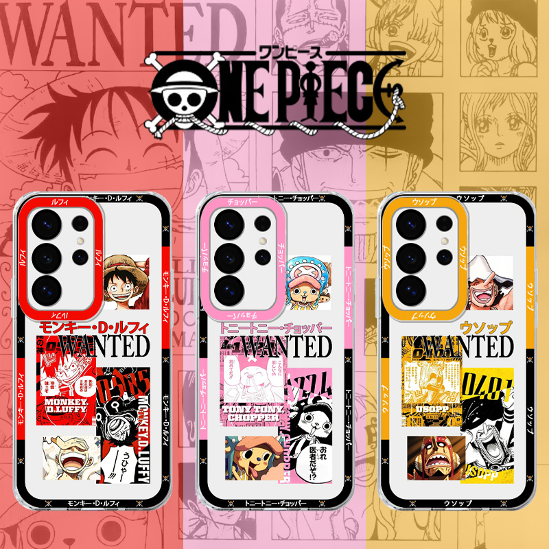 Phone Cases Galaxy A17 - Een P-Piece Cartoon Zachte Siliconen Telefoonhoesje