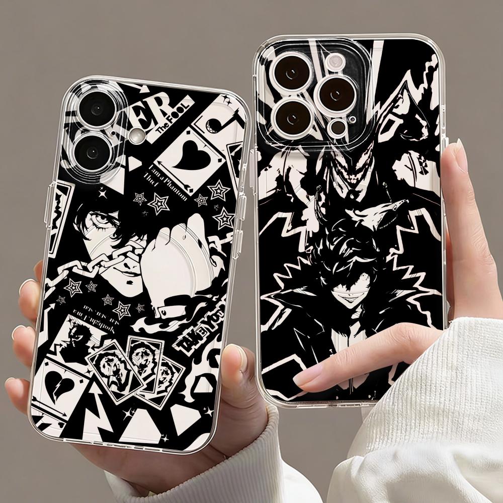 Phone Cases For Iphone 13 - Game P-Persona 5 Telefoonhoesje Magnetische Transparante