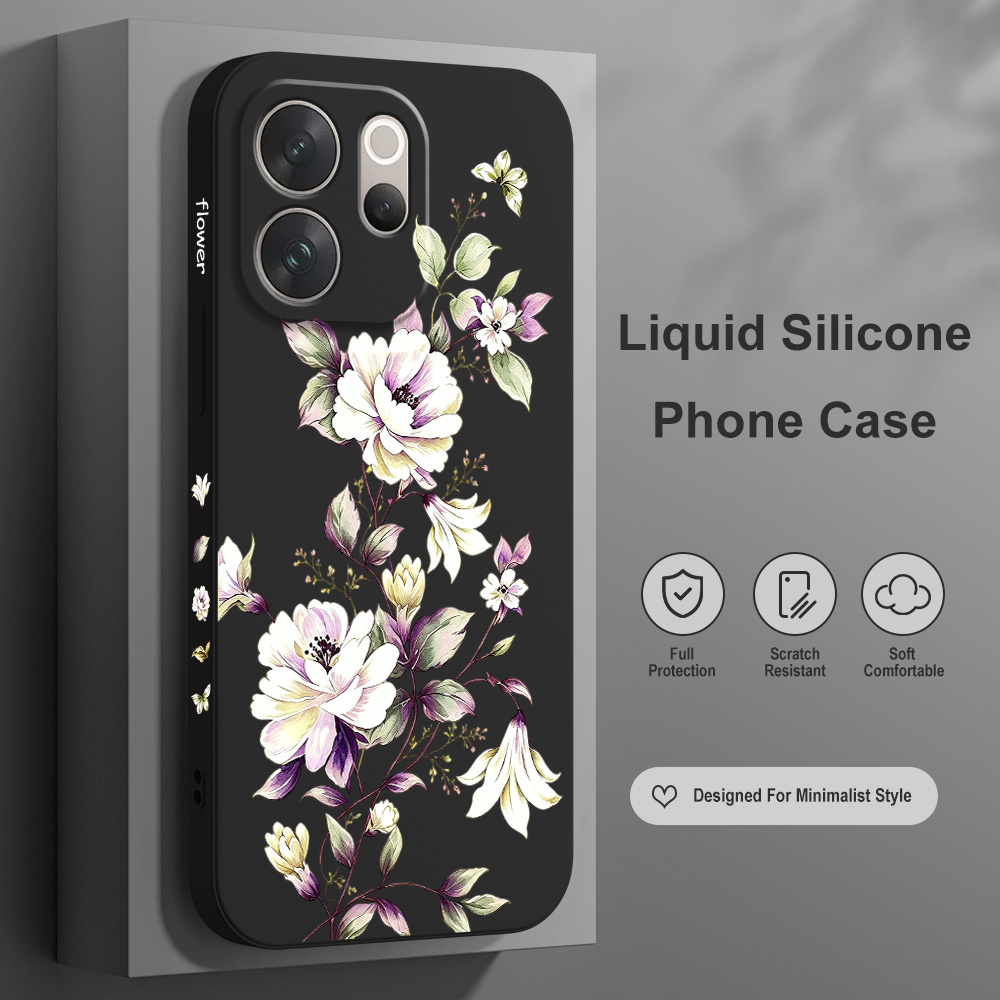 Phone Cases Vivo - Telefoonhoesje met hangende wingerd voor Vivo