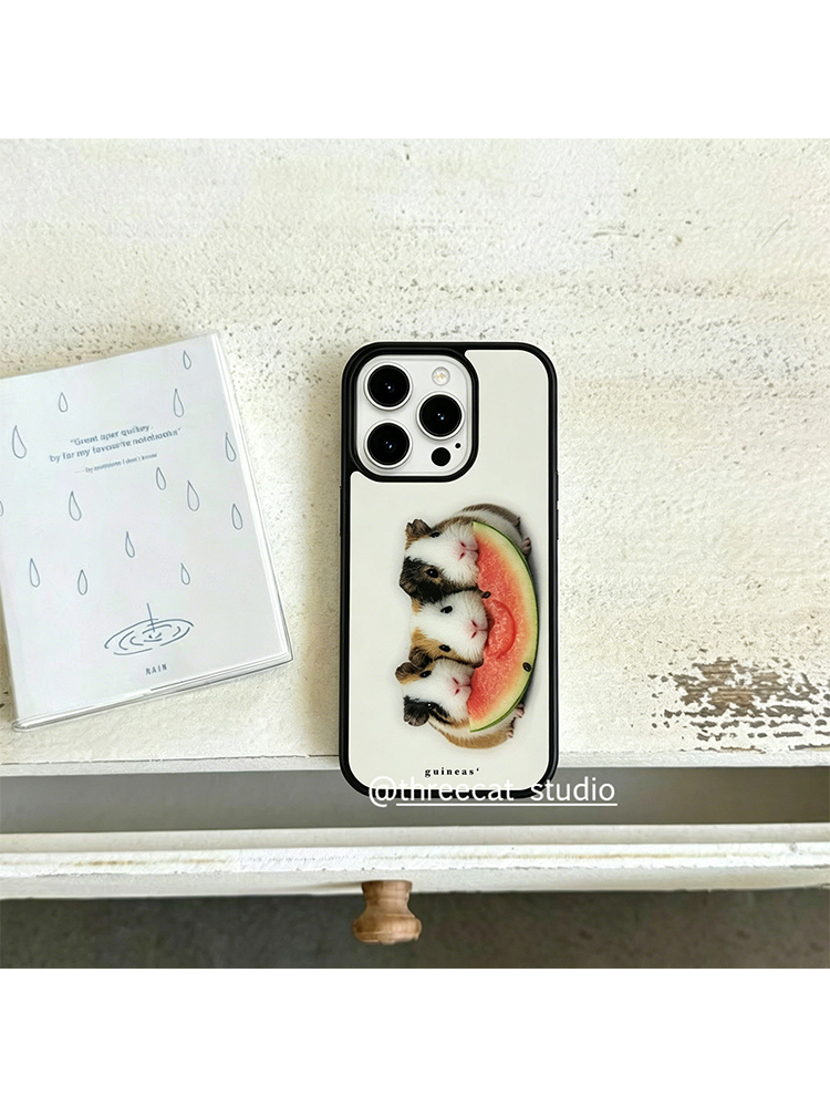 Koreaanse Ins Guinea Pig Eet W - Phone Cases Brown recensie en prijs