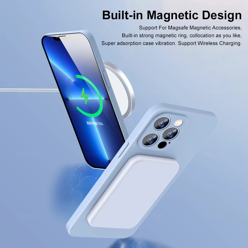 Magnetische Vloeibare Silicone - Phone Cases That Charge Your Phone recensie en prijs