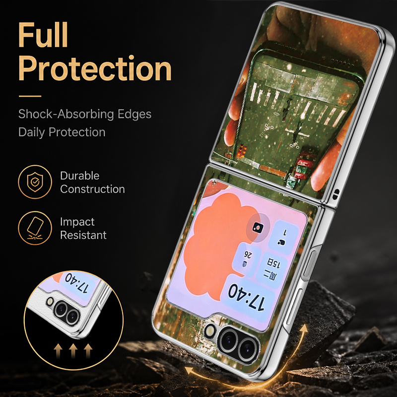 Strandpatroon PU Leder Telefoo - Phone Cases Z Flip 6 recensie en prijs