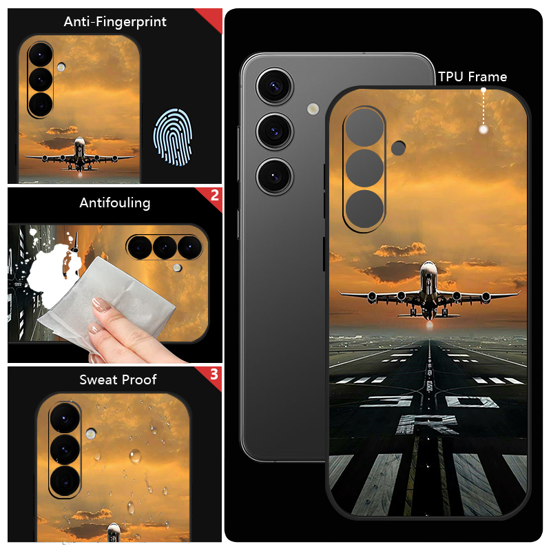 Telefoonhoesje met vliegtuigpr - Phone Cases Galaxy A17 recensie en prijs