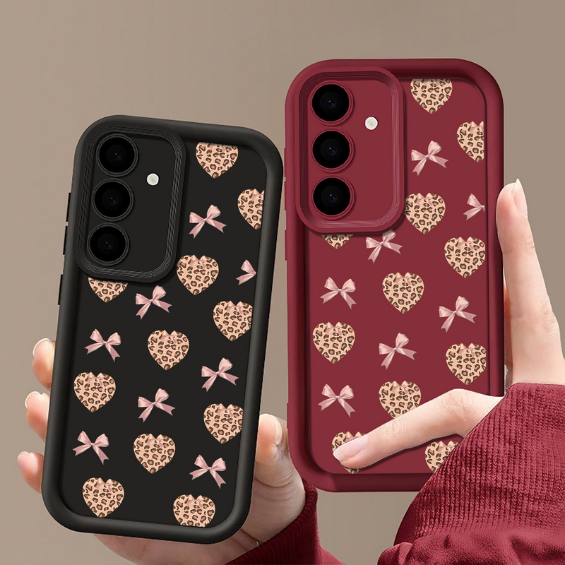 Retro Luipaardprint Boog Telef - Phone Cases Galaxy A17 recensie en prijs
