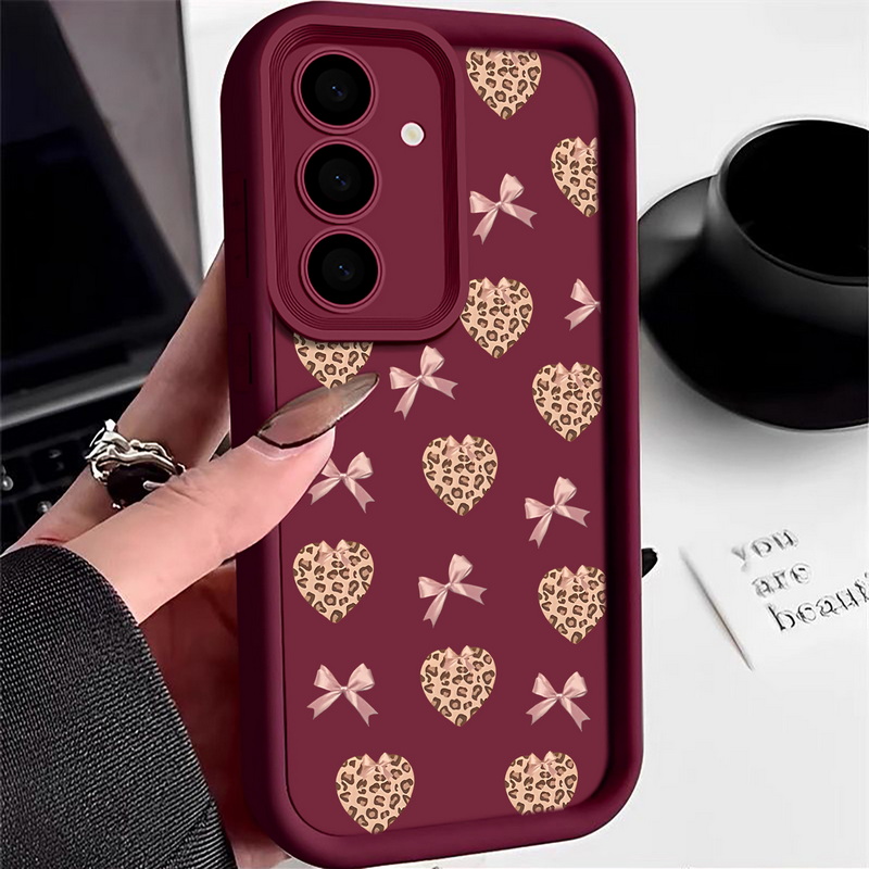 Retro Luipaardprint Boog Telef - Phone Cases Galaxy A17 recensie en prijs