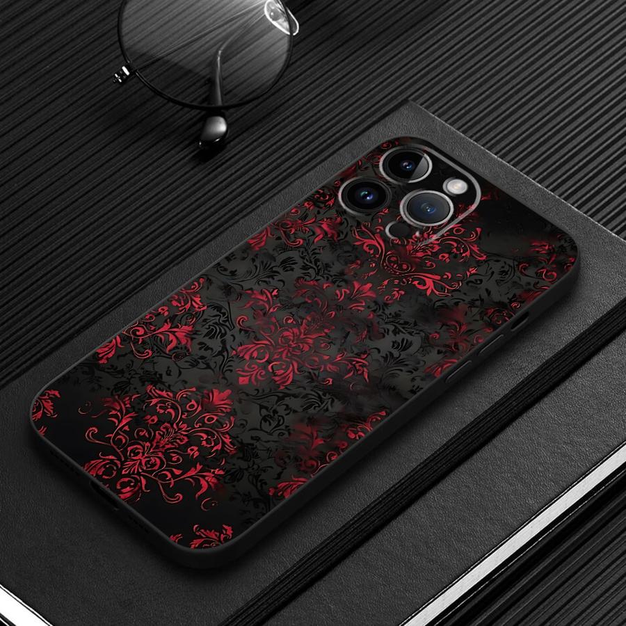 Zwarte en rode sexy kant telef - Phone Cases Xs Iphone recensie en prijs