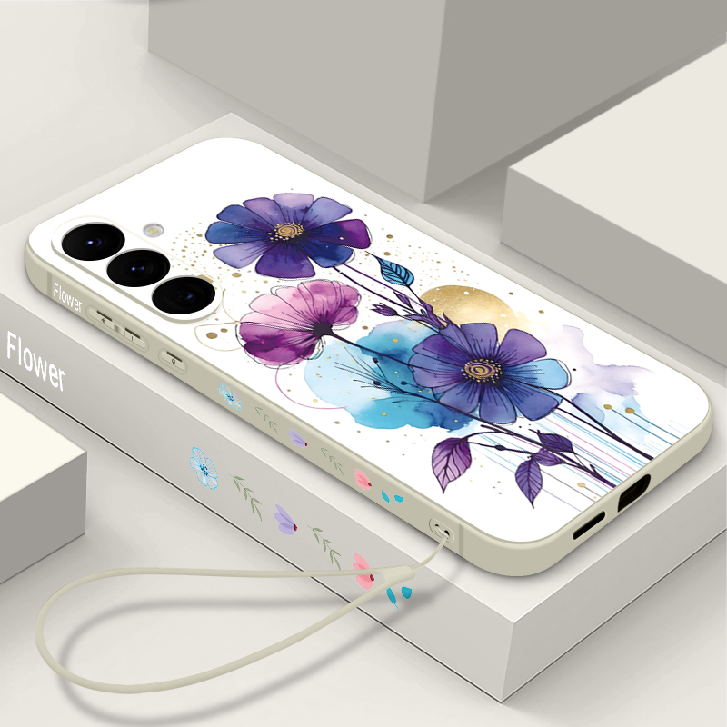 Creatieve Bloemen Lanyard Tele - Phone Cases Galaxy A17 recensie en prijs