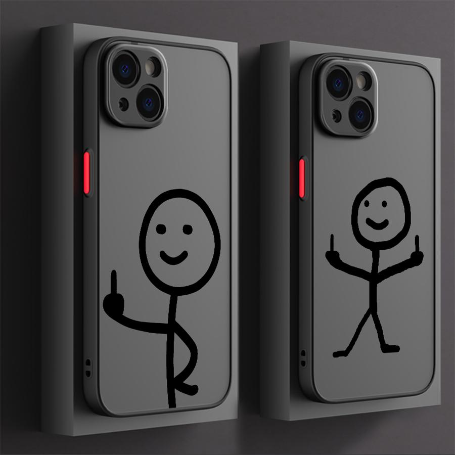 Finger People Stickman Telefoo - Phone Cases Websites recensie en prijs