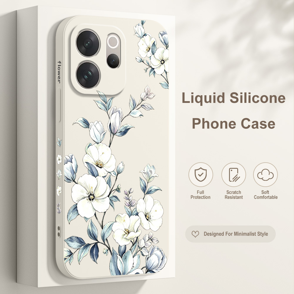 Winding Flora Telefoonhoesje v - Phone Cases Vivo recensie en prijs