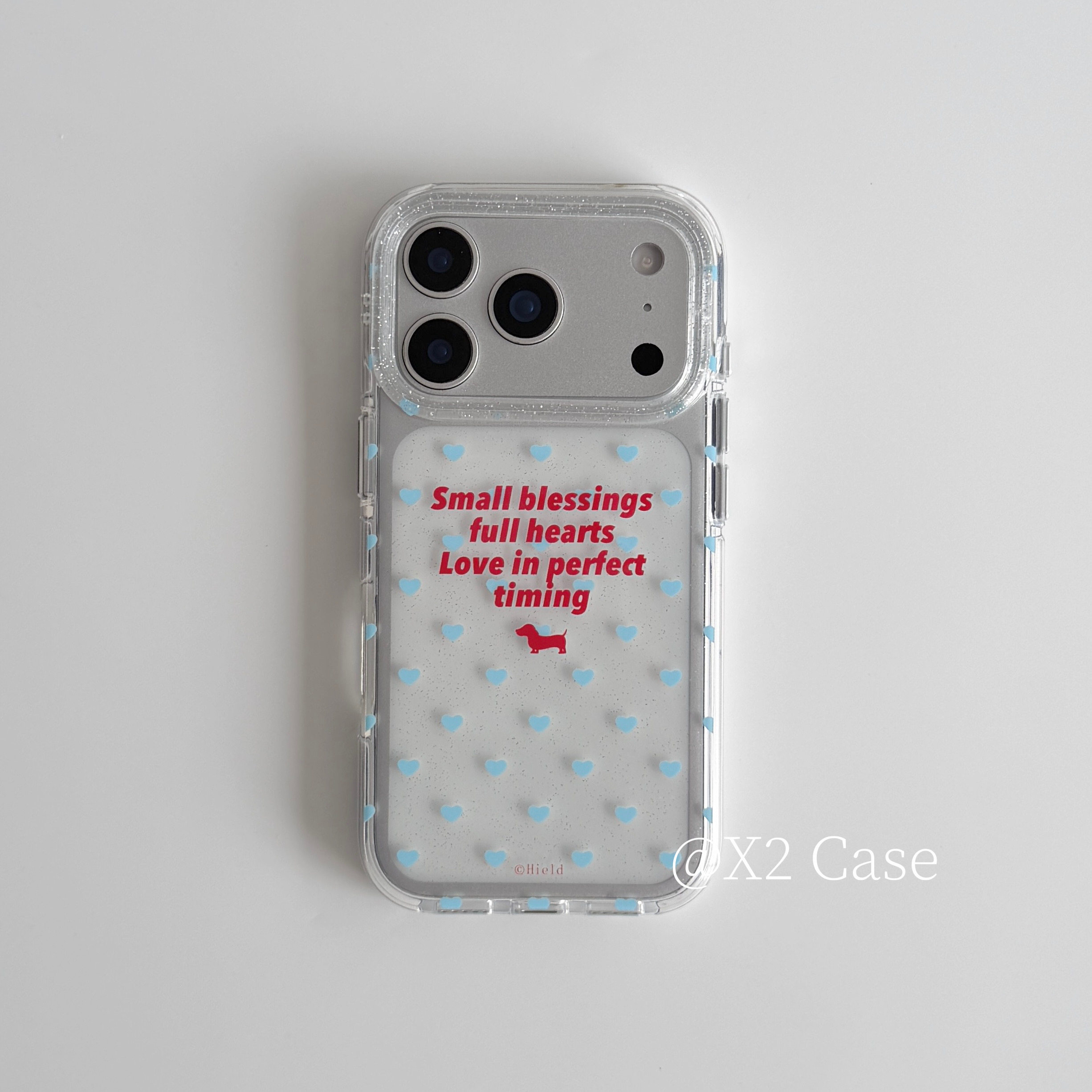 Ins Blue Love English Shining  - Phone Cases Girls recensie en prijs