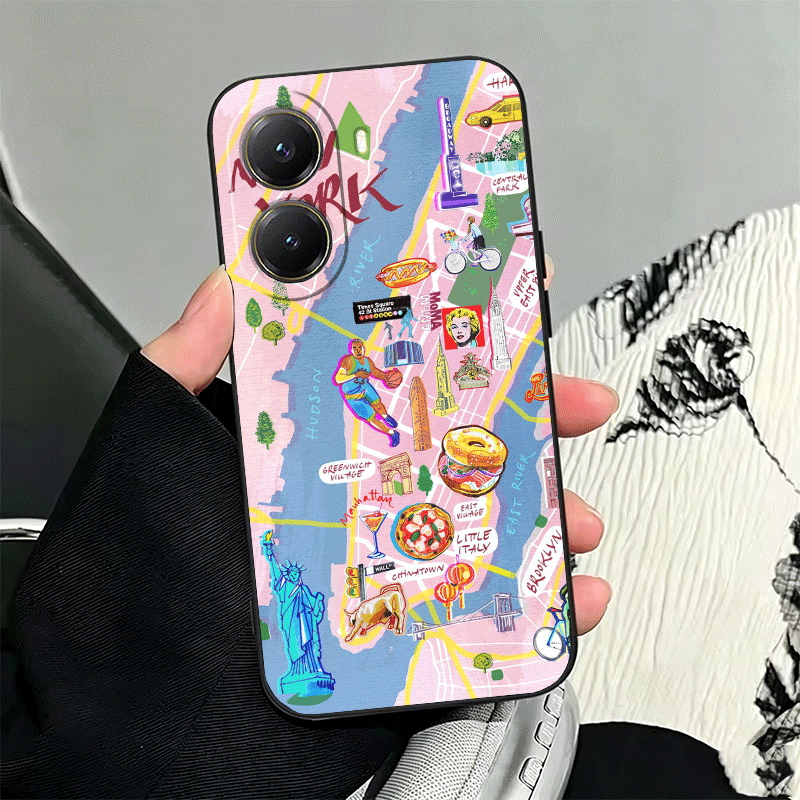NYC New York City Zachte Telef - Phone Cases Nyc recensie en prijs