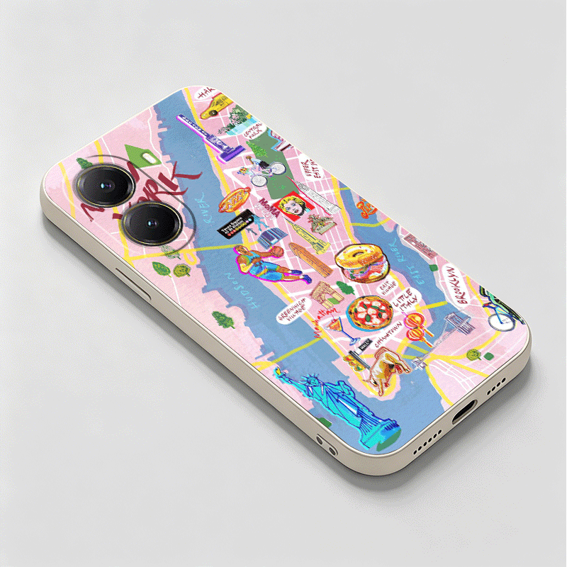 NYC New York City Zachte Telef - Phone Cases Nyc recensie en prijs