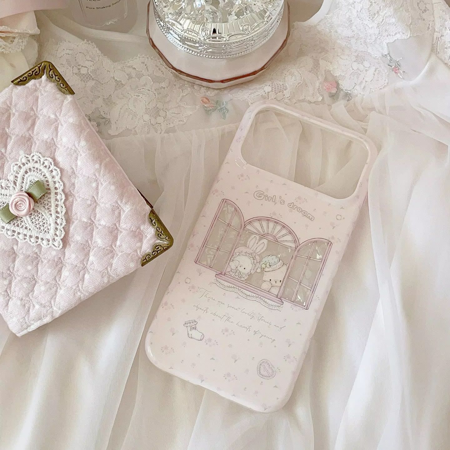 Kawaii Bunny Bear Bloemige Roz - Phone Cases Girls recensie en prijs