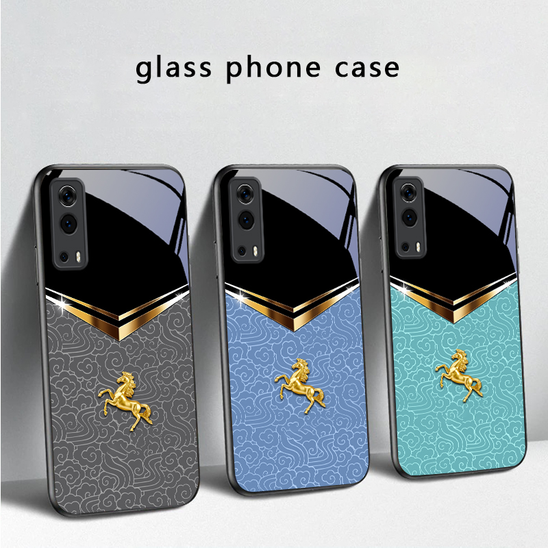 Donkere Nacht Gouden Paard Tel - Phone Cases Vivo recensie en prijs