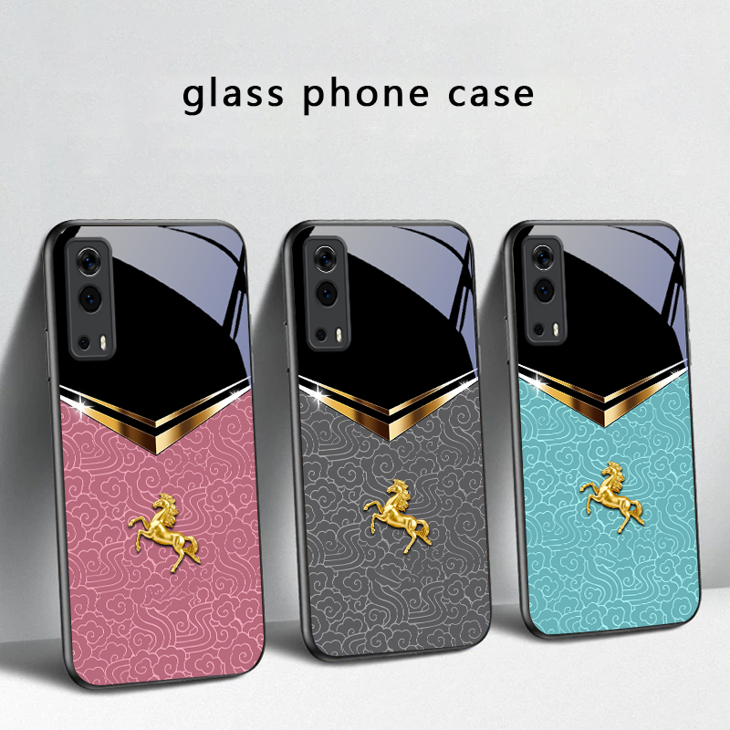 Donkere Nacht Gouden Paard Tel - Phone Cases Vivo recensie en prijs