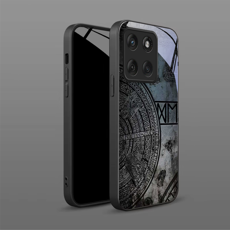Oud Noors Codex Zwart Glazen T - Phone Cases For Motorola recensie en prijs