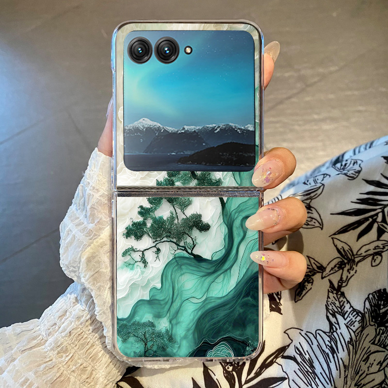 Blauwe Bloemen Bos Print Telef - Phone Cases For Motorola recensie en prijs