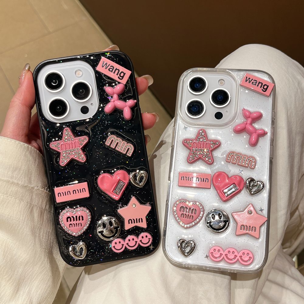 Leuke 3D Liefde Hart Y2K Ster  - Phone Cases Dior recensie en prijs