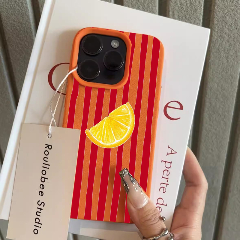 Mode Lemon Patroon TPU Silicon - Phone Cases Unique recensie en prijs