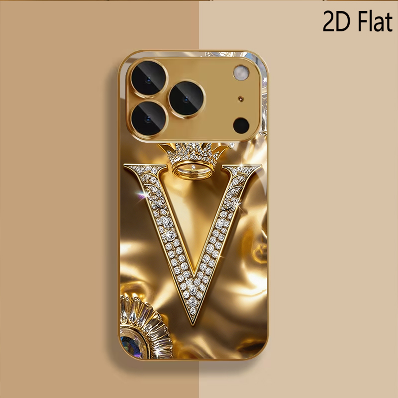 letterV print Gepatroneerd geh - Phone Cases With Camera Cover recensie en prijs
