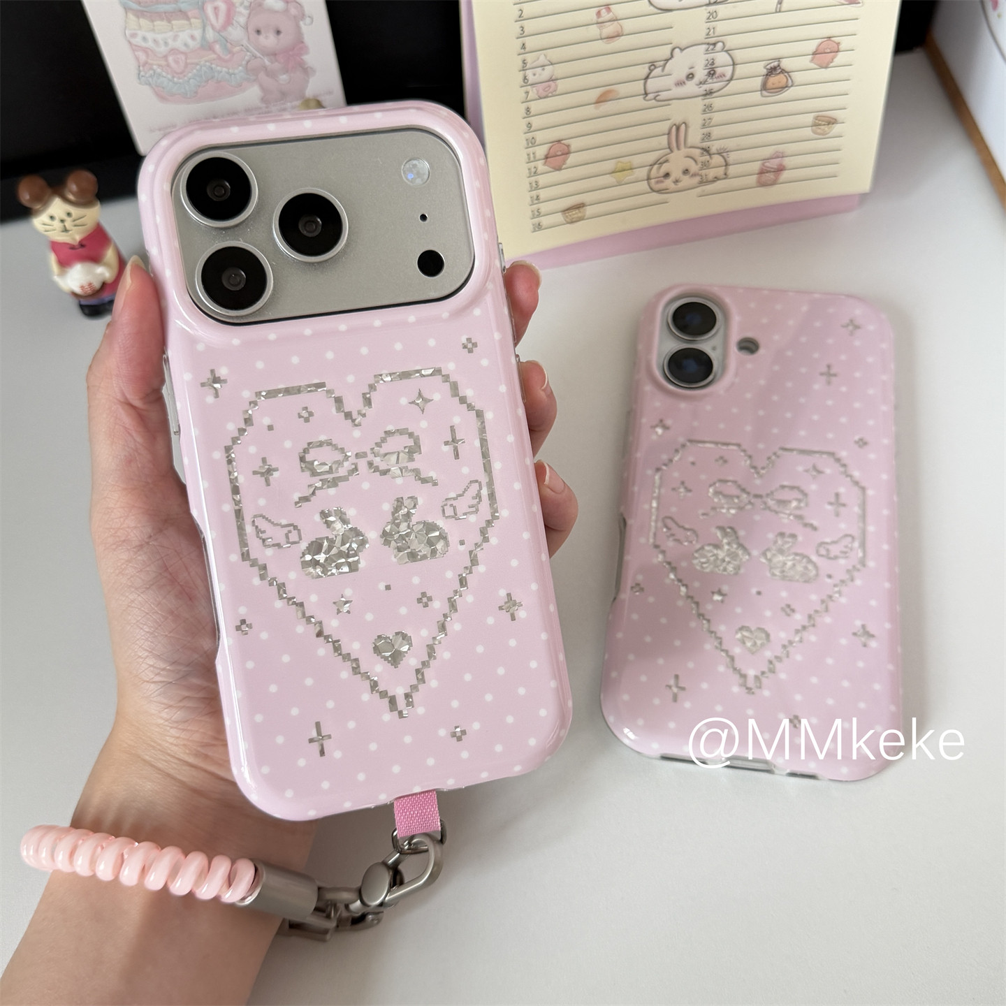 Koreaanse Ins Roze Zoete Meisj - Phone Cases Girls recensie en prijs