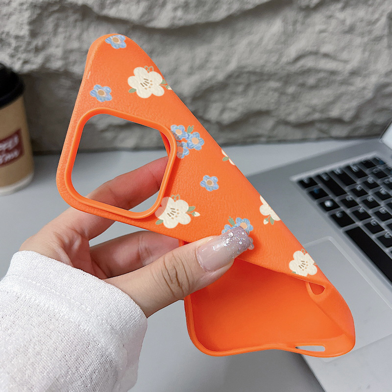 Kleine Bloemen Telefoonhoesje  - Phone Cases Brown recensie en prijs