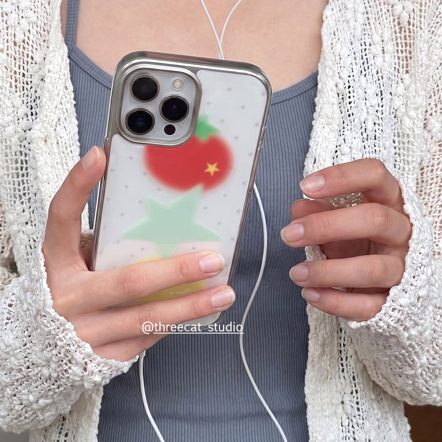 Koreaanse Halation Tomaten Cit - Phone Cases Brown recensie en prijs