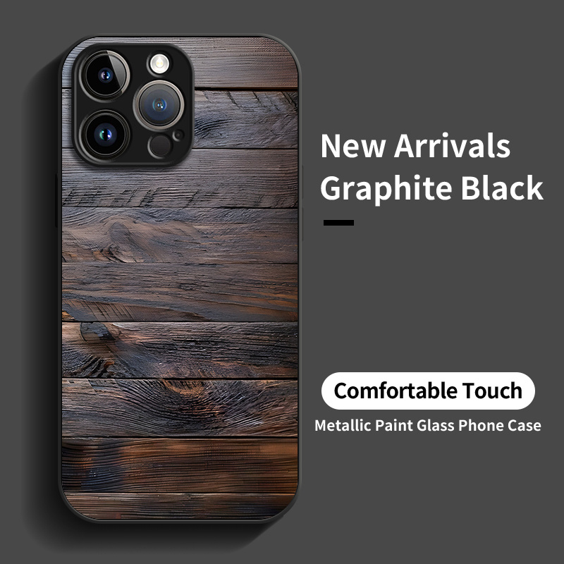 Bruinzwart houtnerfpatroon, ge - Phone Cases Brown recensie en prijs