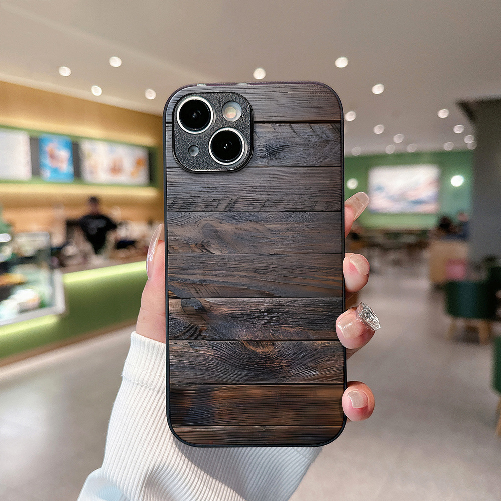 Bruinzwart houtnerfpatroon, ge - Phone Cases Brown recensie en prijs
