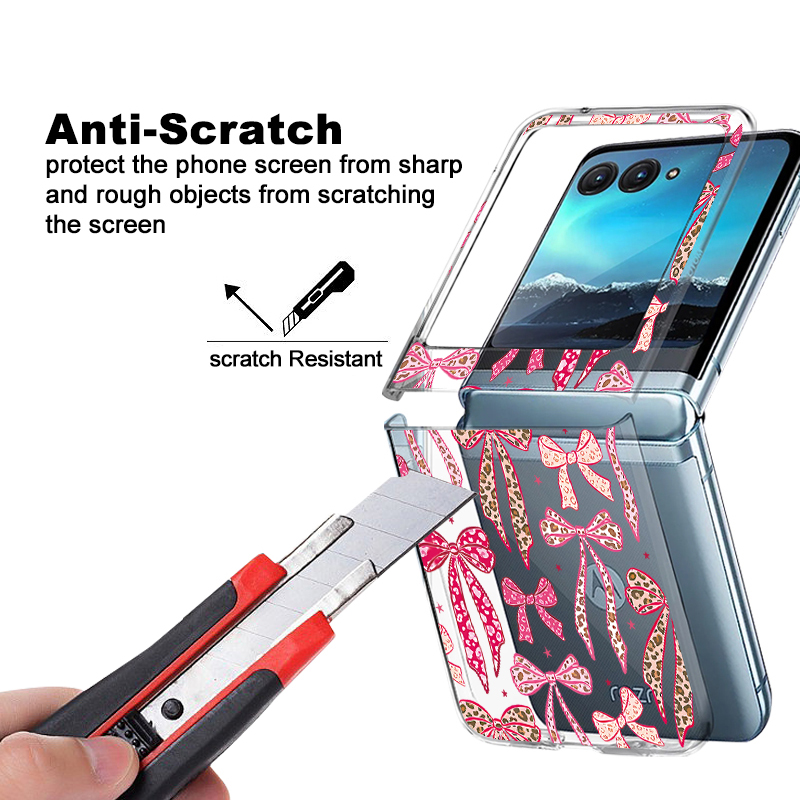 Roze kersen strik print telefo - Phone Cases For Motorola recensie en prijs