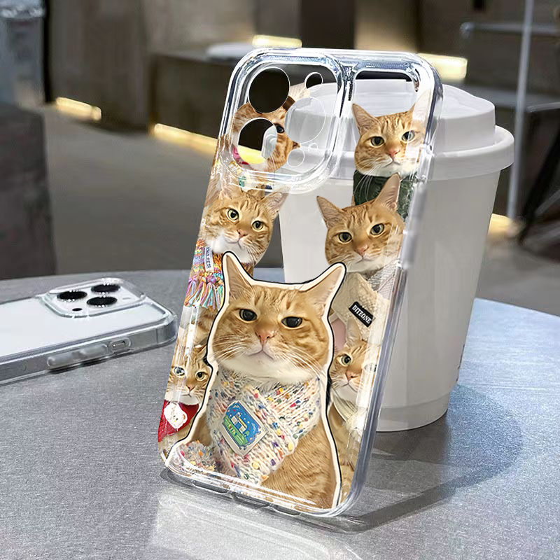 Schattige bandana kat transpar - Phone Cases Galaxy A17 recensie en prijs