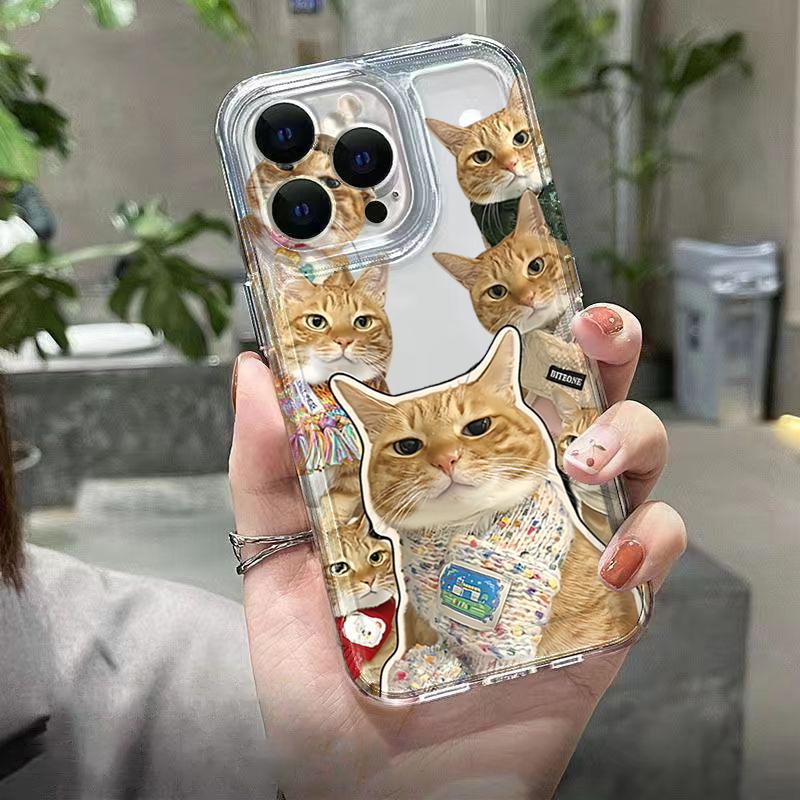 Schattige bandana kat transpar - Phone Cases Galaxy A17 recensie en prijs
