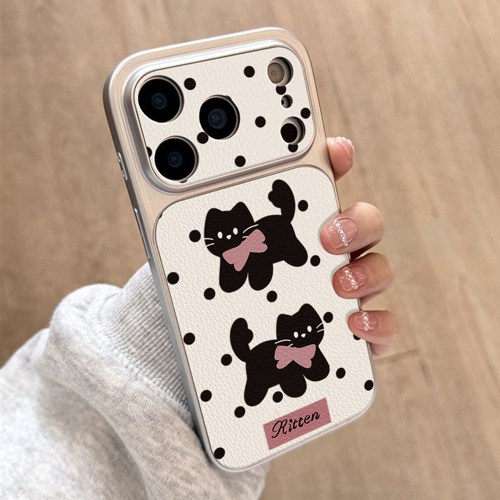 Schattig puppy lederen telefoo - Phone Cases With Camera Cover recensie en prijs