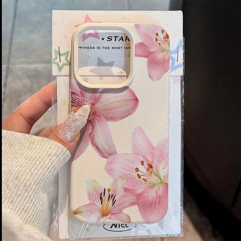 Roze Lelie Lychee Textuur Tele - Phone Cases Galaxy S24 recensie en prijs