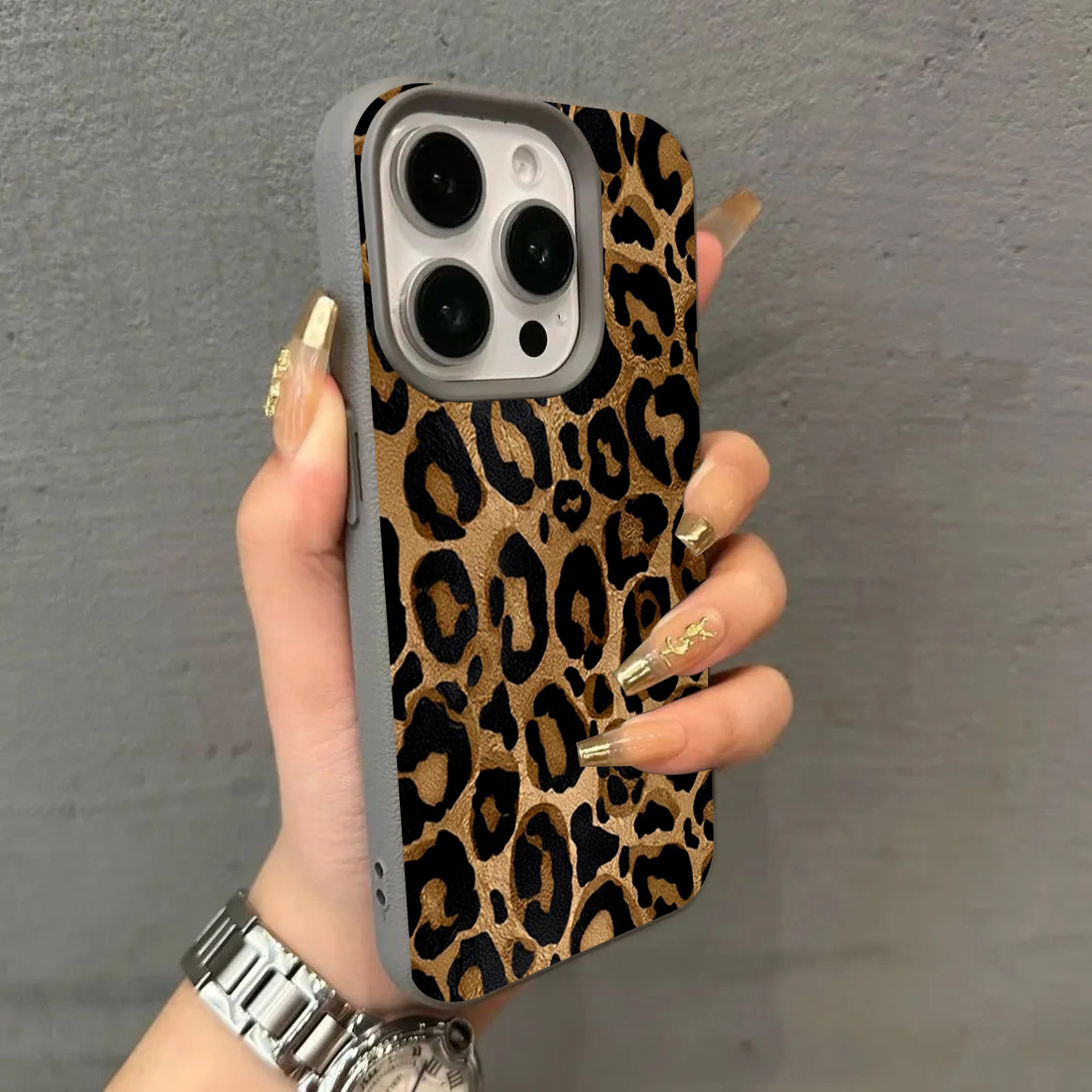 INS Bruine Luipaardprint Telef - Phone Cases Brown recensie en prijs