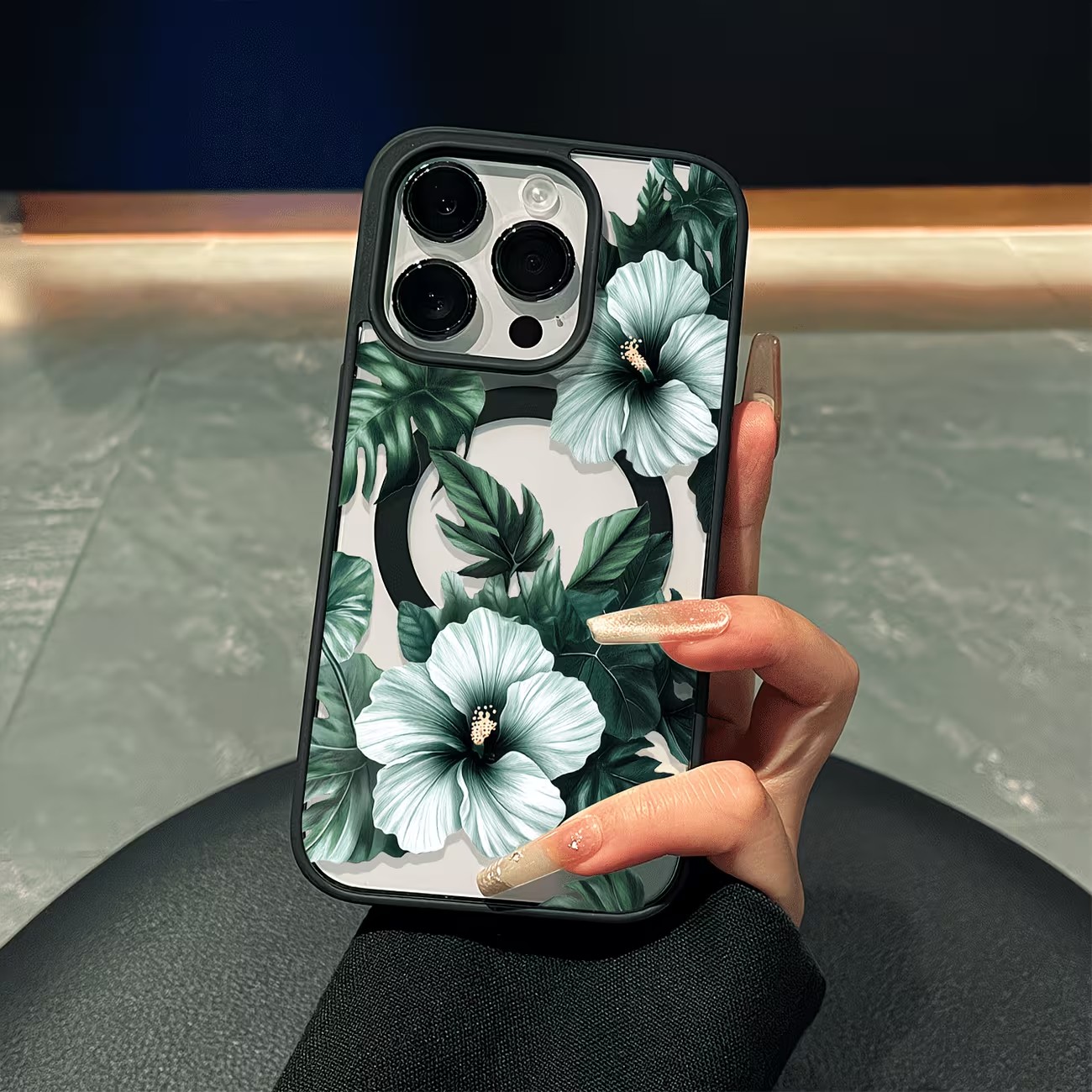 Groene bloemenprint telefoonho - Phone Cases Xs Iphone recensie en prijs