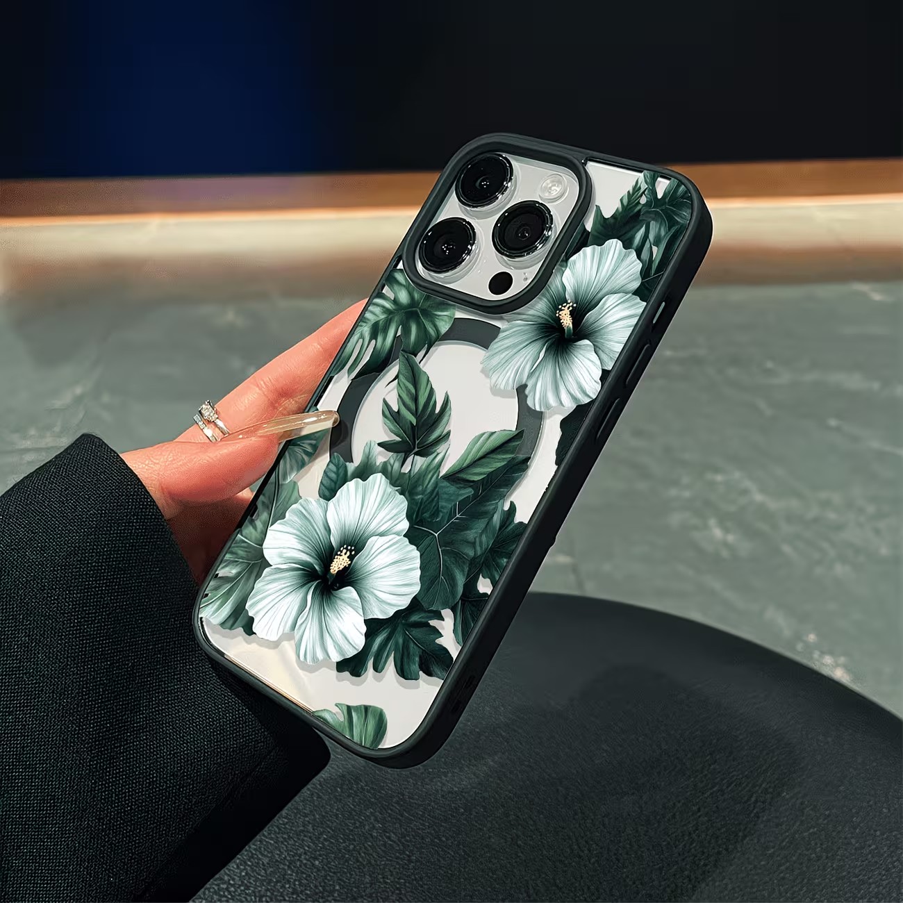 Groene bloemenprint telefoonho - Phone Cases Xs Iphone recensie en prijs