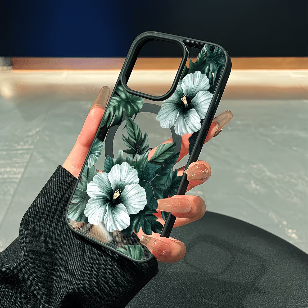 Groene bloemenprint telefoonho - Phone Cases Xs Iphone recensie en prijs