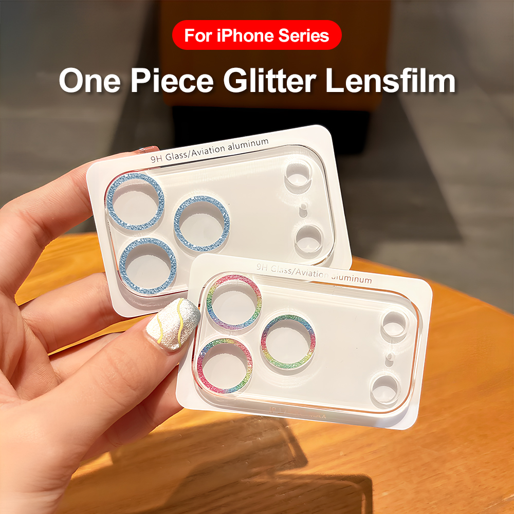 Glitter Camera Lensbeschermer  - Transparent Thin Case recensie en prijs